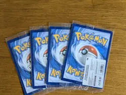 4 x Jumbo Pikachu at the Museum Sealed Natural History Promo Pokemon Cards - Image 2