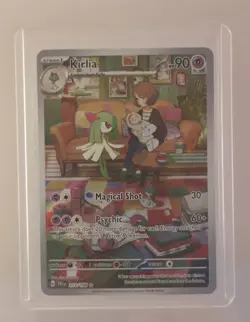 Pokemon Kirlia Holo Card 212/198 Scarlet and Violet Base Set Near Mint To Mint - Image 1