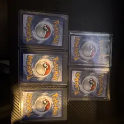 Pokemon Charizard GX V Holo Card Lot (5 Cards, Standard Size) Check Description - Image 2