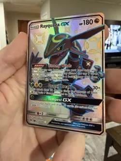 Rayquaza GX - 177a/168 - Alternate Art Shiny Promo, Hidden Fates Pokemon Card NM - Image 4