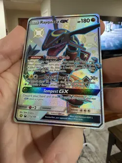 Rayquaza GX - 177a/168 - Alternate Art Shiny Promo, Hidden Fates Pokemon Card NM - Image 5
