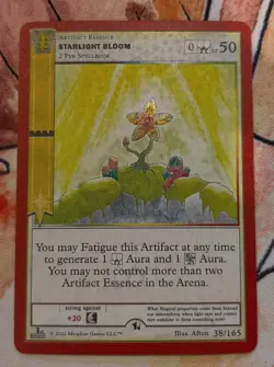 Metazoo Wilderness 1st Edition Starlight Bloom Reverse Holo 38/165 RH TCG Card - Image 1