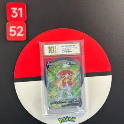 Hisuian Decidueye V SR s9a 077/067 Pokemon Card TCG Japan Grade10 - Image 1