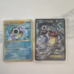 Blastoise & Blastoise EX Pokemon TCG Portuguese Cards XY EX Lot - 2 Cards - Image 1