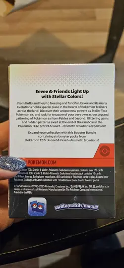 Pokemon - Trading Card Game: Scarlet & Violet - Prismatic Evolutions Booster Bun - Image 2