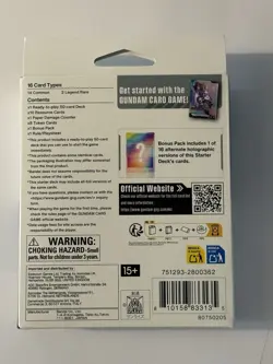 Gundam Card Game starter deck st01 st02 st03 st04 eng english version bandai - Image 4
