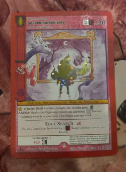 Metazoo Wilderness 1st Edition Golden Haired Girl Reverse Holo 24/165 RH Card - Image 1