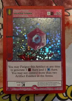 Metazoo Wilderness 1st Edition Haunted Tundra Full Holo 40/165 FH TCG Card - Image 1