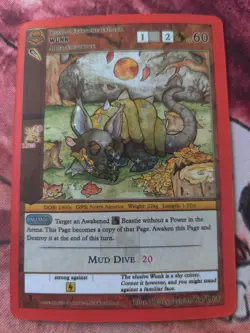 Metazoo Nightfall 1st Edition Wunk Reverse Holo 84/163 RH Card - Image 1