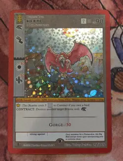 Metazoo Wilderness 1st Edition Big Bird Full Holo 21/165 FH TCG Card - Image 1