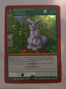 Metazoo Wilderness 1st Edition Jackalope Full Holo 4/165 FH TCG Card - Image 1