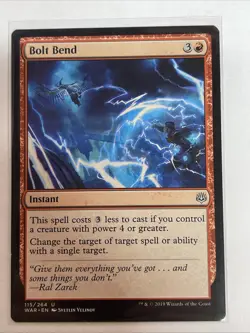MTG - Bolt Bend 115/264 War of the Spark Uncommon - Image 1