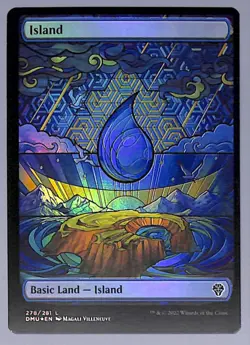 Island - Showcase - Foil - 278 - Dominaria United (DMU) MTG - Image 1
