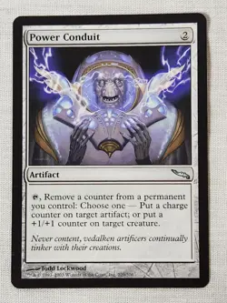 NM Power Conduit Mirrodin Mtg Magic the Gathering - Image 1