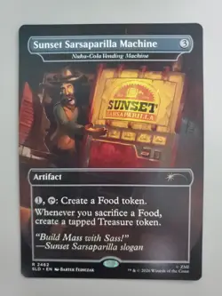 MTG Sunset Sarsaparilla Machine(Nuka-Cola Vending Machine)Secret Lair Reg Rare - Image 1