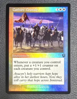 Cathars' Crusade (Retro Frame) #337 (Foil) NM Innistrad Remastered INR Magic MTG - Image 1