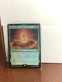 MTG Final Fantasy, The Earth Crystal - Foil #184 NP - Image 1