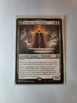 MTG Titania, Voice of Gaea The Brothers' War 193/287 Regular Mythic NM - Image 1