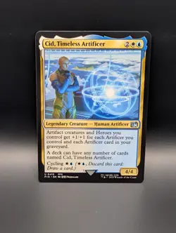 MTG - Cid, Timeless Artificer - Normal - Legendary Creature - FIN #415 - UC - Image 1
