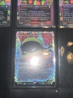 Dark Leo & Shredder (Showcase) (Fracture Foil) - Teenage Mutant Ninja Turtles - Image 3