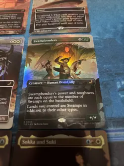 Mtg Avatar Foil Borderless Scene Lot Earthshape Appa Vigilant Fire Nation Turret - Image 5