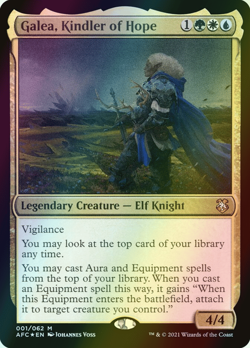 MTG Galea, Kindler of Hope Foil ** Forgotten Realms Commander ** English (NM) - Image 1