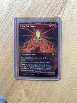 The Fire Crystal (Borderless) Final Fantasy Regular - Image 1