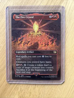 The Fire Crystal (Borderless) Final Fantasy Regular - Image 2