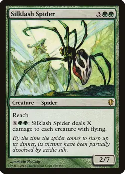 MTG Silklash Spider ** Commander 2013 ** English (NM) - Image 1
