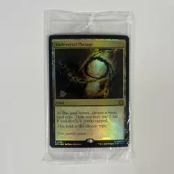 FOIL Multiversal Passage MTG Spider-Man Rare SPM 0180 NM SEALED - Image 1