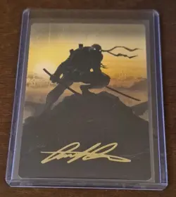 Leonardo (Gold-Stamp) 20/54 MTG Art Series: Teenage Mutant Ninja Turtles 🔥 - Image 3