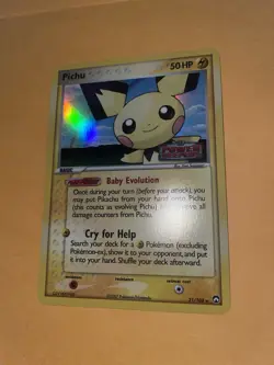 Pichu - 21/108 - Power Keepers - Reverse Holo - STAMPED. (NM) 2007 - Image 1