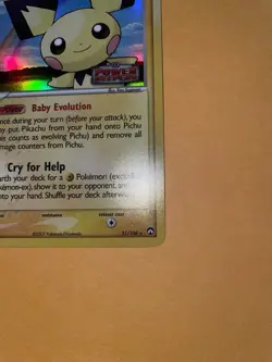 Pichu - 21/108 - Power Keepers - Reverse Holo - STAMPED. (NM) 2007 - Image 5