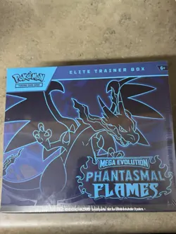 Pokemon TCG Phantasmal Flames Elite Trainer Box ETB - SEALED NEW - Image 1