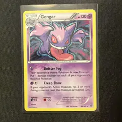 👻 Gengar 60/162 Cosmos Holo Rare – Breakthrough Pokemon Cards TCG – LP - Image 1