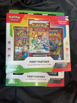Pokemon First Partner Illustration Collection (Lot of 2) Sealed - Image 1