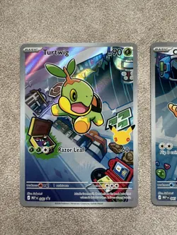 Pokemon TCG First Partner Illustration Collection Series 1 Gen 4 Sinnoh Starters - Image 3