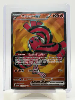 Pokemon TCG Oricorio ex 110/094 Full Art Card Ultra Rare Phantasmal Flames NM - Image 1