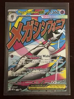 Pokemon Promo Mega Gardevoir EX 159/132 Me01 Ultra Rare 360 HP Holo English - Image 1