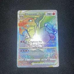 Charizard VSTAR 174/172 Brilliant Stars Rainbow Secret Rare Pokemon TCG MINT - Image 1