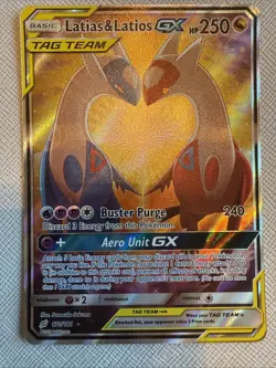 Pokemon 2019 Latias & Latios GX #170 Team Up Tag Team - Image 4