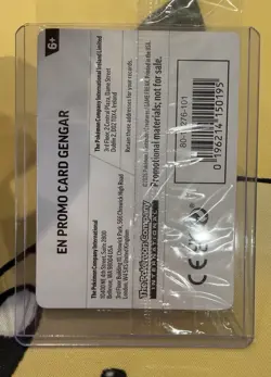 Pokemon Gengar Promo Holo Card 050/088 POR EN Mind Jack 10+ GameStop - Image 2