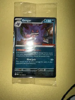 Pokemon Gengar Promo Holo Card 050/088 POR EN Mind Jack 10+ GameStop - Image 5