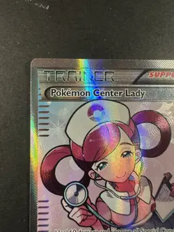 Pokemon TCG - Pokemon Center Lady 105/106 Ultra Rare - Full Art LP - Image 3
