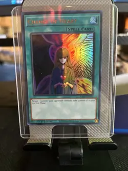 Yu-Gi-Oh! Change Of Heart RA01-EN050, Ultra Rare, 1st Edition, NM - Image 1