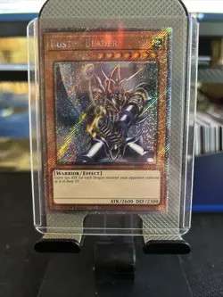 Buster Blader 1st Edition Platinum Secret Rare RA04-EN115 Yu-Gi-Oh! - Image 1
