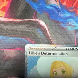 Pokemon Lillie's Determination Me01 Mega Evolution 184/132 Rare Holo Trainer Ca… - Image 3
