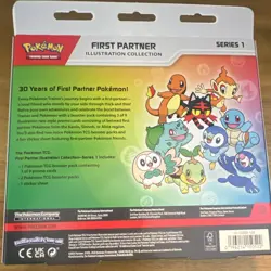 Pokemon First Partner Illustration Collection Series 1 Box Booster Promo English - Image 4
