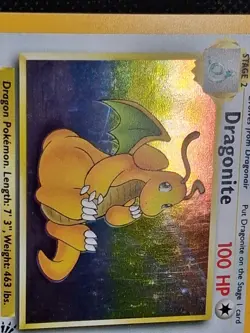 Pokemon TCG Vintage Dragonite Holo Lot Of 3 Lp(Fossil, Team Rocket Jp) - Image 3