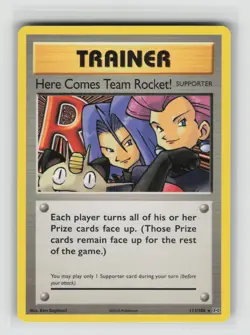 LP Here Comes Team Rocket! 113/108 Secret Rare Evolutions Pokemon 2016 - Image 1